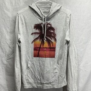 Tropical Hooded Long Sleeve T-Shirt